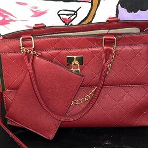 Burgundy Purse